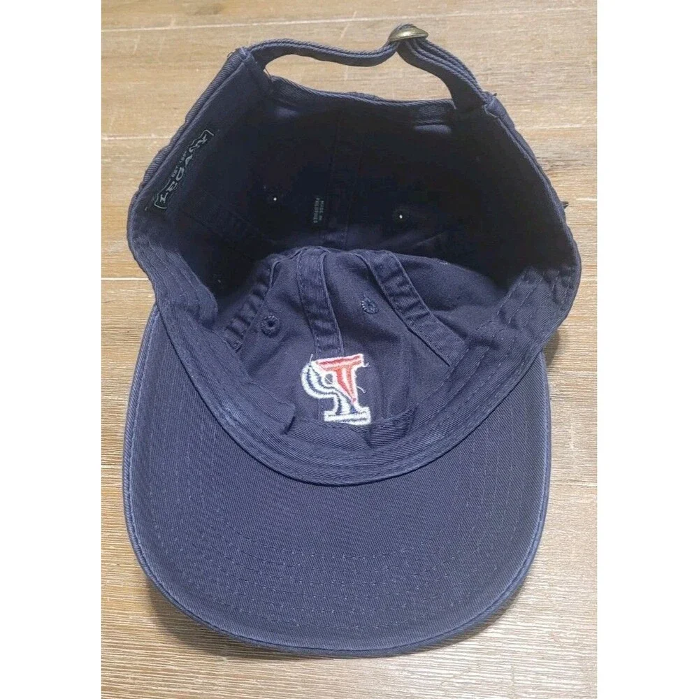 Pennsylvania Quakers Youth Primary Logo Adj Hat Navy Blue Legacy Brand Cap